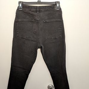 AEO Black high waisted jeans
